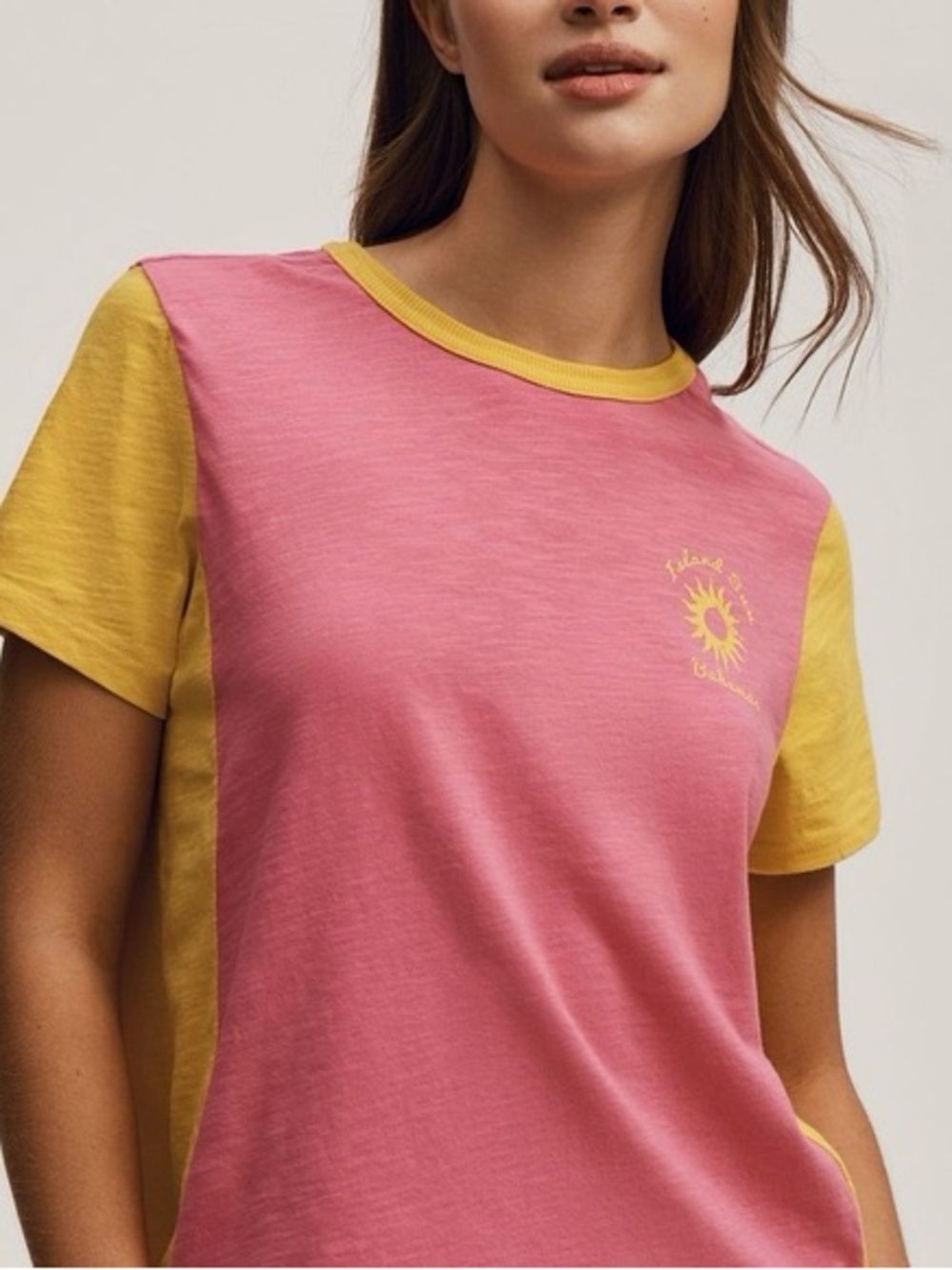 Nwot Pilcro Bennie cotton slim tee